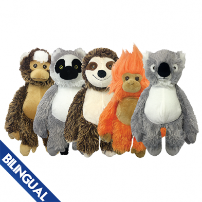 Multipet Bark Buddy Dog Stuffie Assorted 10"