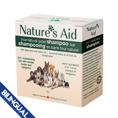 Nature's Aid 2 in 1 Moisturizing Shampoo Bar 72g