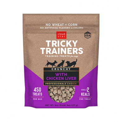 Cloud Star Tricky Trainers Treats Chicken Liver 8oz