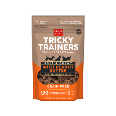 Cloud Star® Tricky Trainers® Soft & Chewy Peanut Butter 5 oz