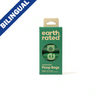 Earth Rated 120-Count 8 Refill Rolls of Unscented Bags