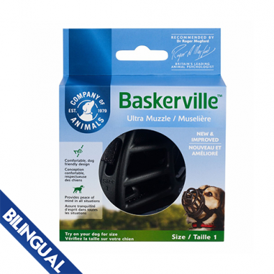 Company of Animals Baskerville Ultra Muzzle Size 1