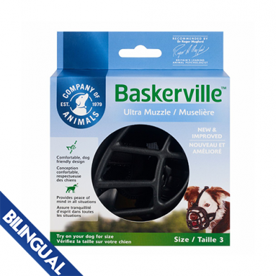 Company of Animals Baskerville Ultra Muzzle Size 3