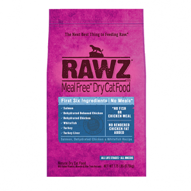 RAWZ Cat Salmon, Whitefish, and Chicken 7.8lbs