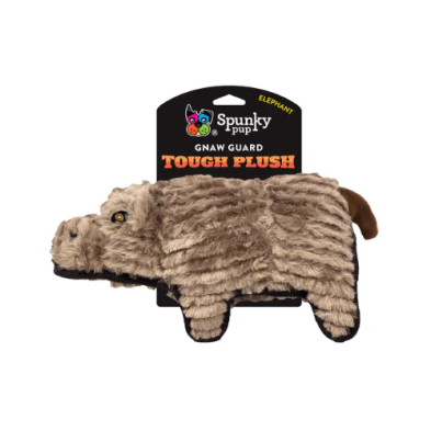 Spunky Pup® Tough Plush Hippo Dog Toy