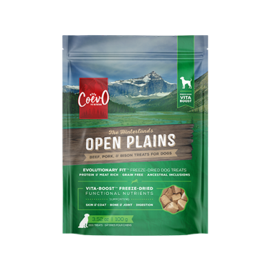 COEVO™ The Hinterlands Open Plains Vita•Boost™ Beef, Pork & Bison Treats for Dogs 3.52oz
