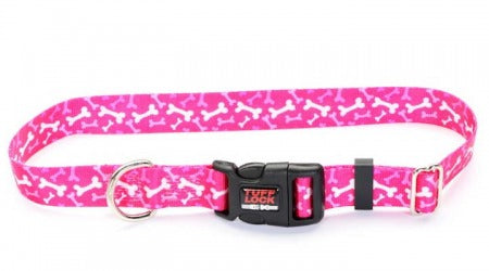 Tuff Lock Reflex Collar Bonz Pink 9-13"