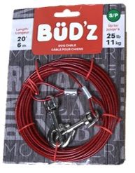 Budz Tie Out  20ft - max 25LB