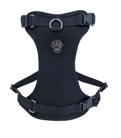 Canada Pooch Everything Harness - Mesh Series Black Medium