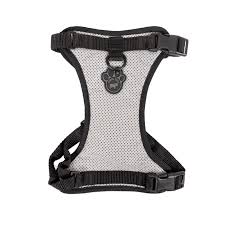 Canada Pooch Everything Harness - Mesh Series Silver Reflective Small