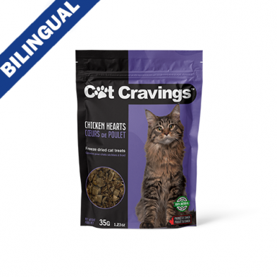 Cat Cravings Freeze Dried Chicken Hearts 35 gm