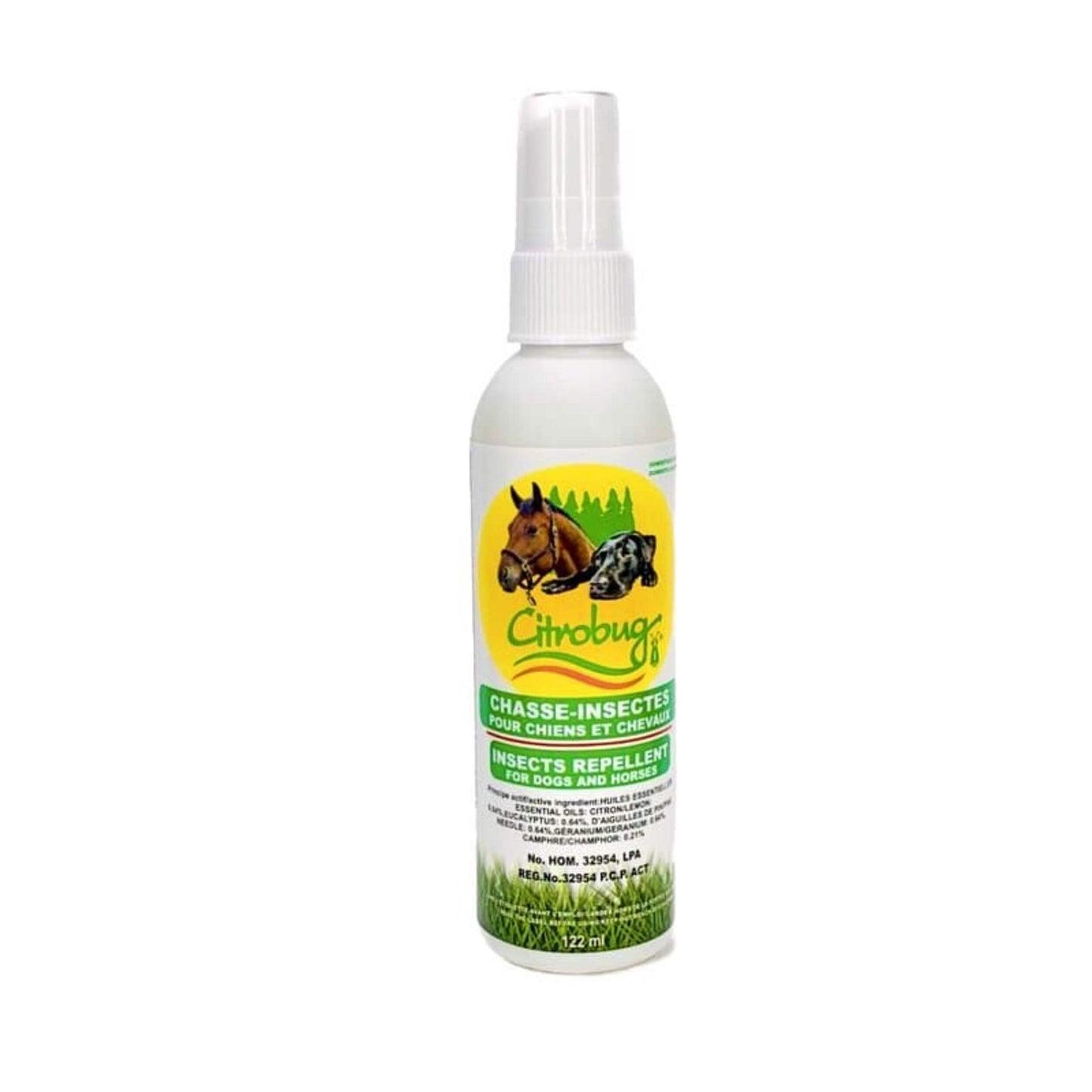 Citrobug Insect/Mosquito Repellent for Dogs & Horses 122ml