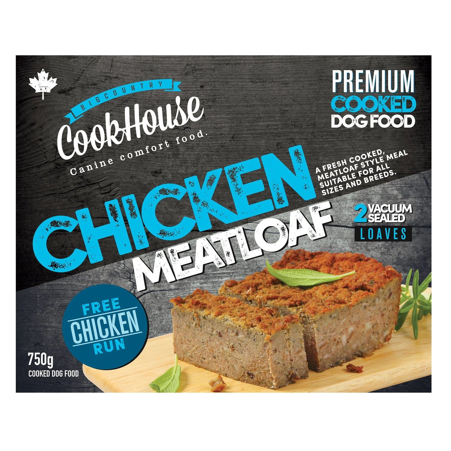 Cookhouse Meatloaf Chicken 750gm