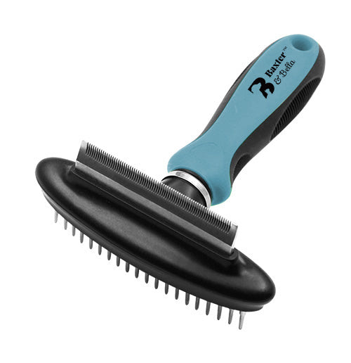 Baxter and Bella De-Shedder+Rake Comb Large
