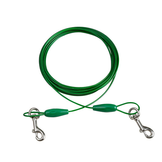Xsmall Tie Out Cable 20ft Green
