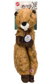 SPOT Furzz  Beaver 13.5" Dog Toy