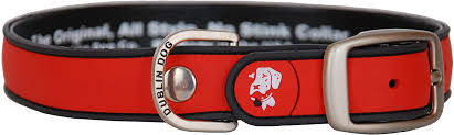 Dublin Dog Collar Red Small 11-14" *While Supplies Last*