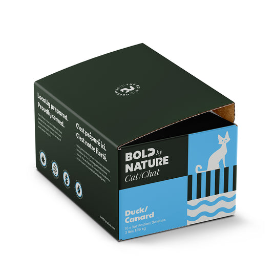 Bold By Nature Cat Raw Duck 3lbs