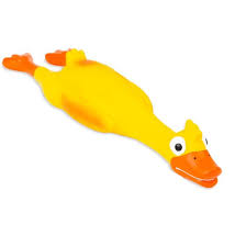 Budz Latex Squeeker Toy Small Duck