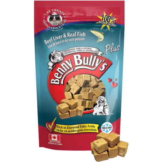 Benny Bully's Beef Liver with Fish Cat Treats 25g