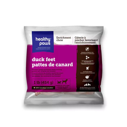 Healthy Paws Duck Feet 1lb