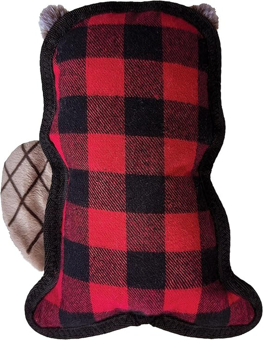 Heritage Fuzzy Tough Toy Beaver Dog Toy