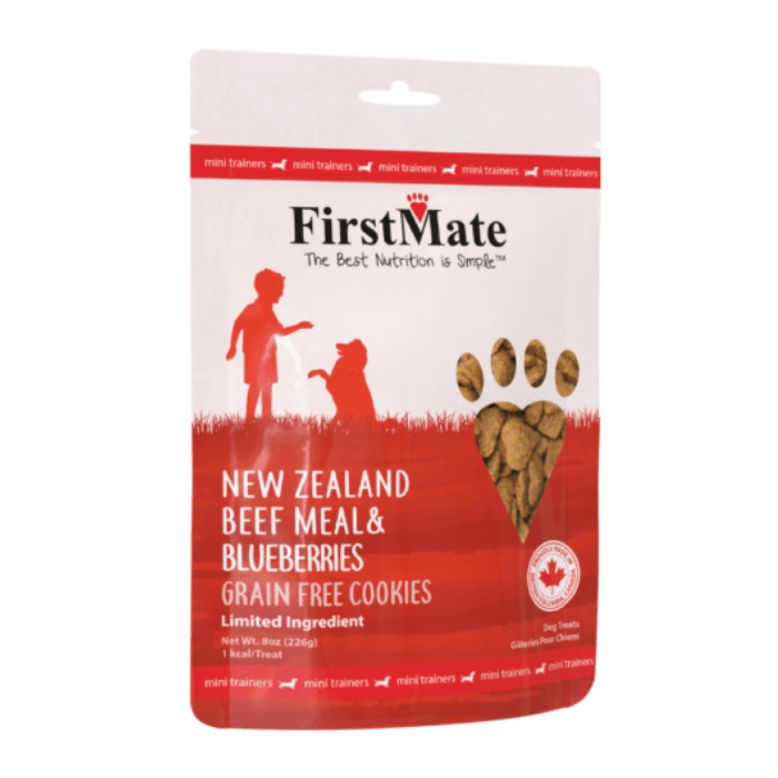 Firstmate Beef & Blueberry GF Mini cookies 226gm