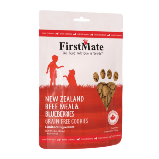 Firstmate Beef & Blueberry GF Mini cookies 226gm