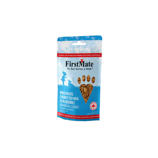 Firstmate Fish Blueberry GF Mini cookies 226gm
