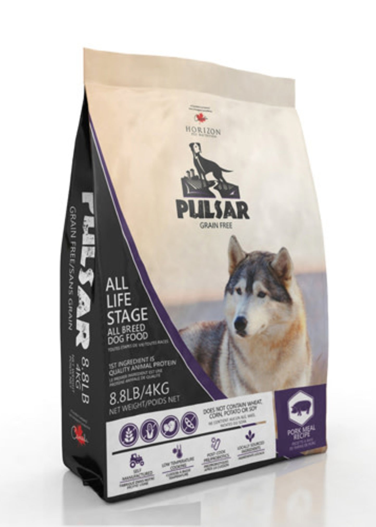 Horizon Pulsar Pork Formula Dog Food 4kg