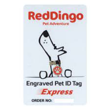 Red Dingo Tag Pre-Paid Card *Includes Glitter