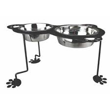 Advance Pet Panache Feeder 1+2 Quart Black Dog - 3 Feet -SALE 25% OFF