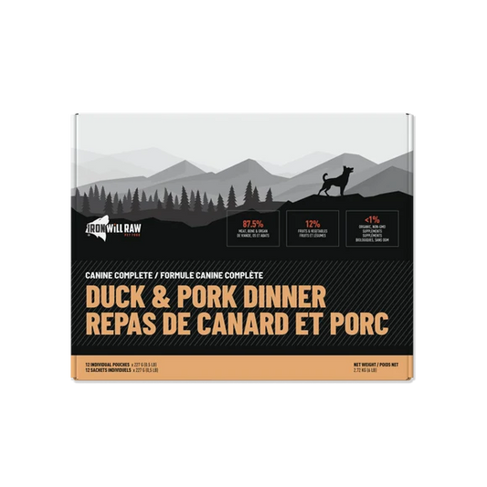 Iron Will Canine Complete Duck & Pork Dinner 6LB