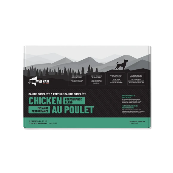 Iron Will Canine Complete Chicken Performance Blend 12lb