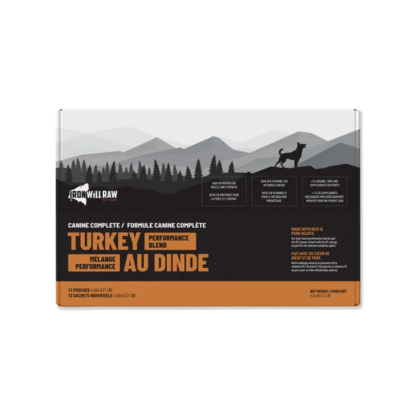 Iron Will Canine Complete Turkey Performance Blend 12lb