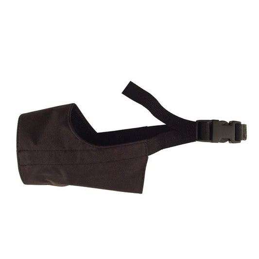 Strong Nylon Muzzle Black size 4XL - while supplies last