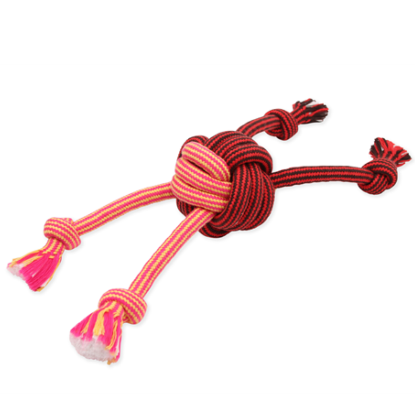 Mammoth Extra Flossy Chews - Monkey Fist w/ 4 Ropes 14"