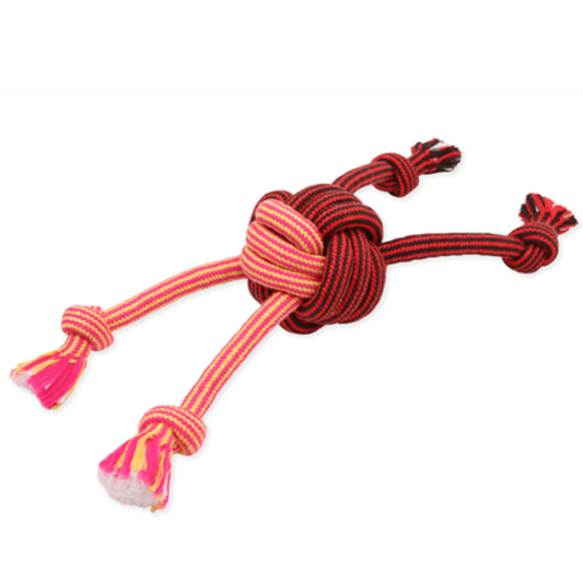 Mammoth Extra Flossy Chews - Monkey Fist w/ 4 Ropes 14"