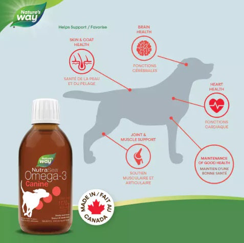 Baie Run Nutrasea Canine Omega 3 - 200ml