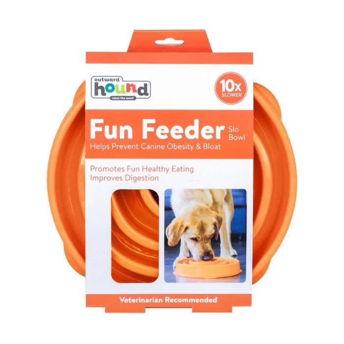 Outward Hound Fun Feeder Teal Mini/Medium