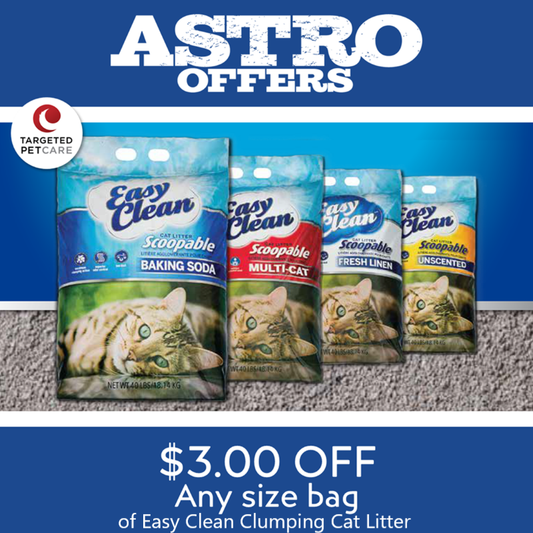 Pestell | $3.00 OFF Easy Clean Clumping Cat Litter until July 31