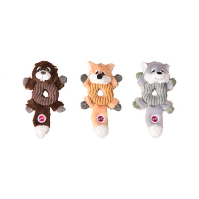 SPOT® Lil' Spots Donut Crinkler Assorted 7" Plush Dog Toy