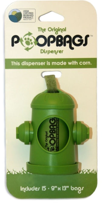 Biobased Poop bag dispenser - hydrant