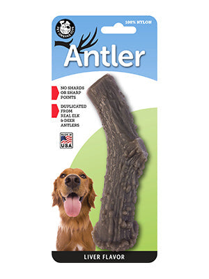 Liver / Cheese Flavored Nylon Antler X-Large
