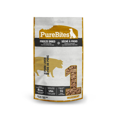 PureBites® Pork Liver Freeze-Dried Dog Treats 3.5oz