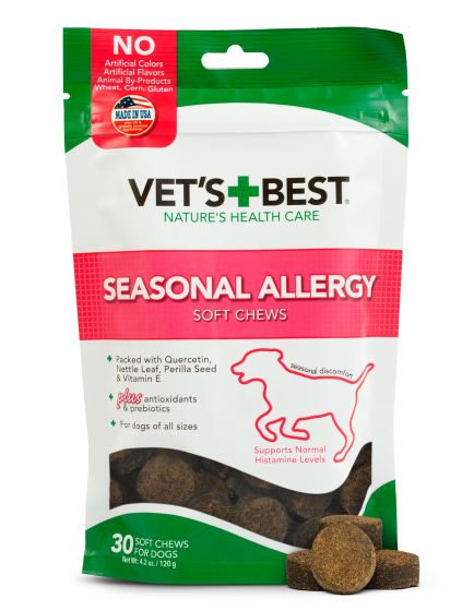 Vets Best Seasonal Allergy 30 pce Soft Chews