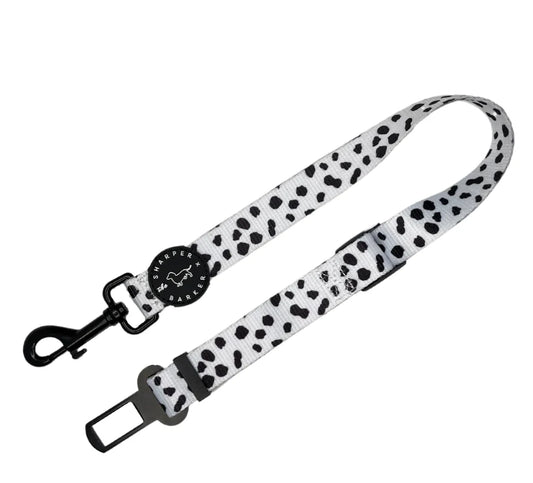 Sharper Barker Dalmation Print Seatbelt Teather