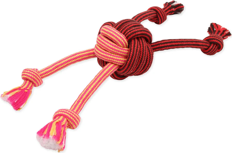 Mammoth Extra Flossy Chews - Monkey Fist w/ 4 Ropes 10"