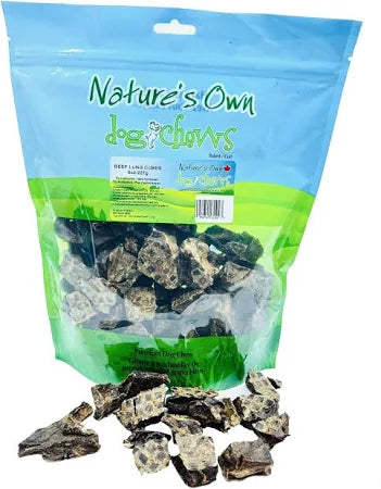FHP Beef Lung Cubes - 8oz