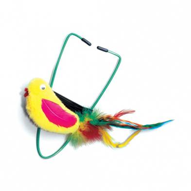 Spot® A-Door-Able Plush Bird Cat Toy